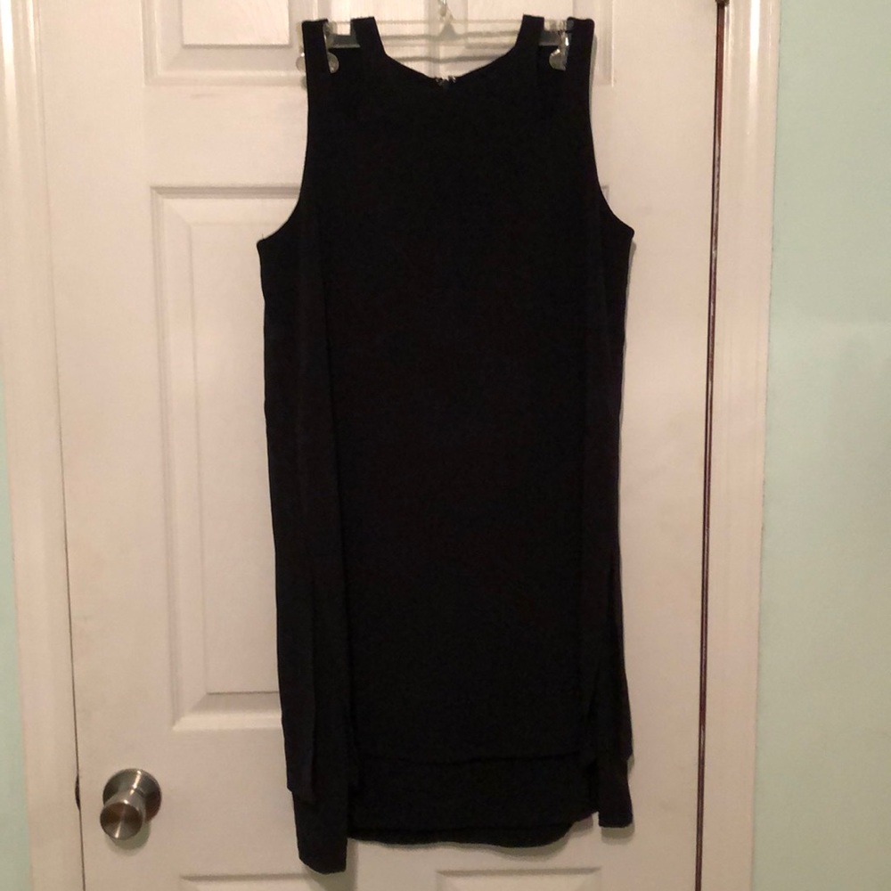 Black shift dress Sz 6
